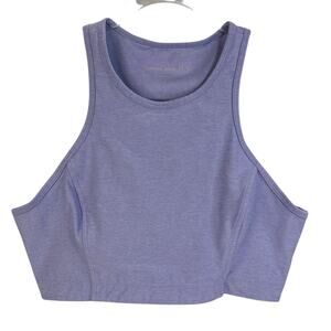 Outdoor Voices Athena Crop Top Blue XL